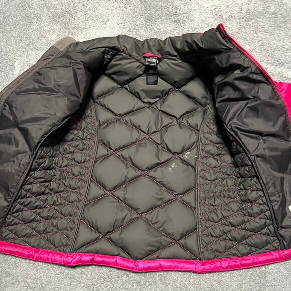 The North Face Coat Kids Youth Large 14-16 Pink 550 Down Puffer Jacket - Picture 7 of 12